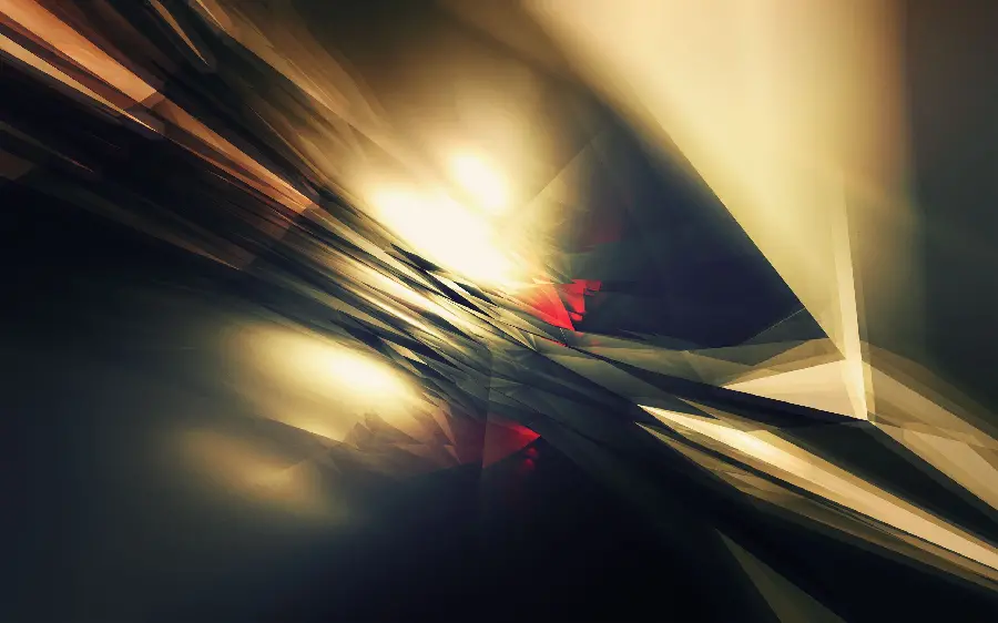 Mac background with abstract design soaked in a relaxing colorful light halo