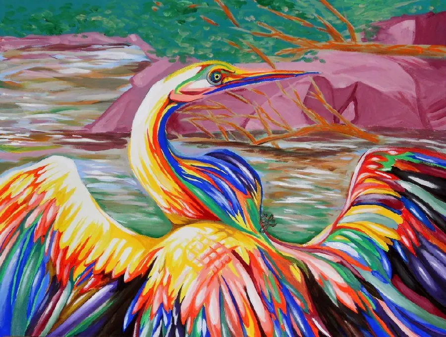 Free Download Beautiful Fauvism Painting 