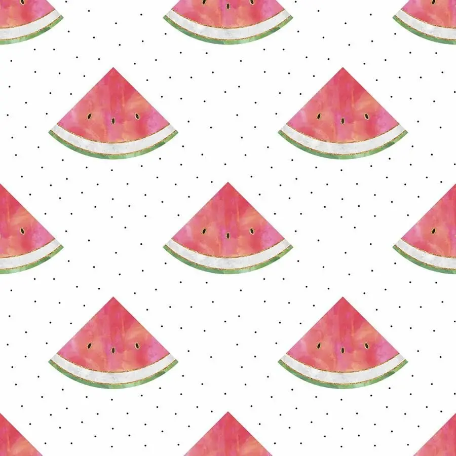 Interesting and spectacular image of a delicious red watermelon 