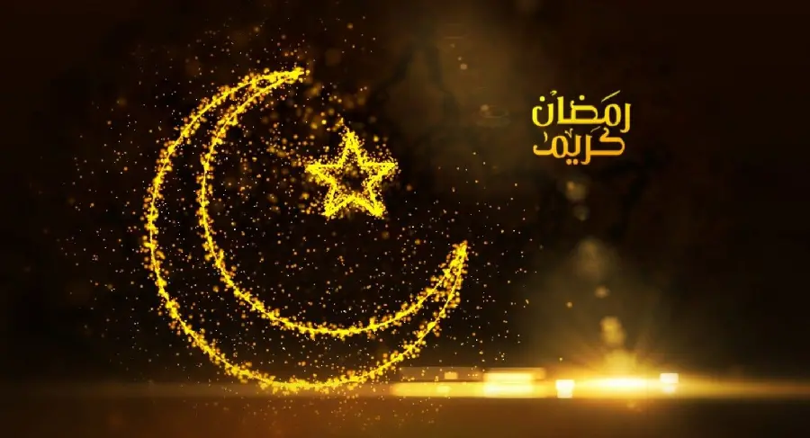 Ramadan Kareem Luminous Profile for Social Media