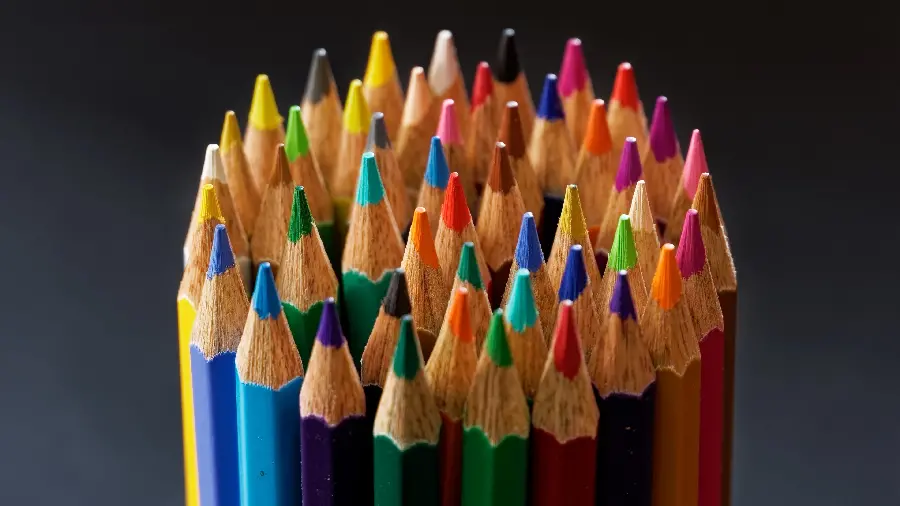 Attractive image of beautiful colored pencils from the excellent Staedtler brand 