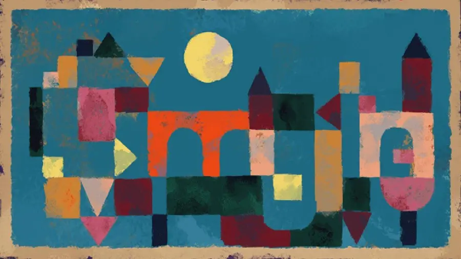 red bridge painting