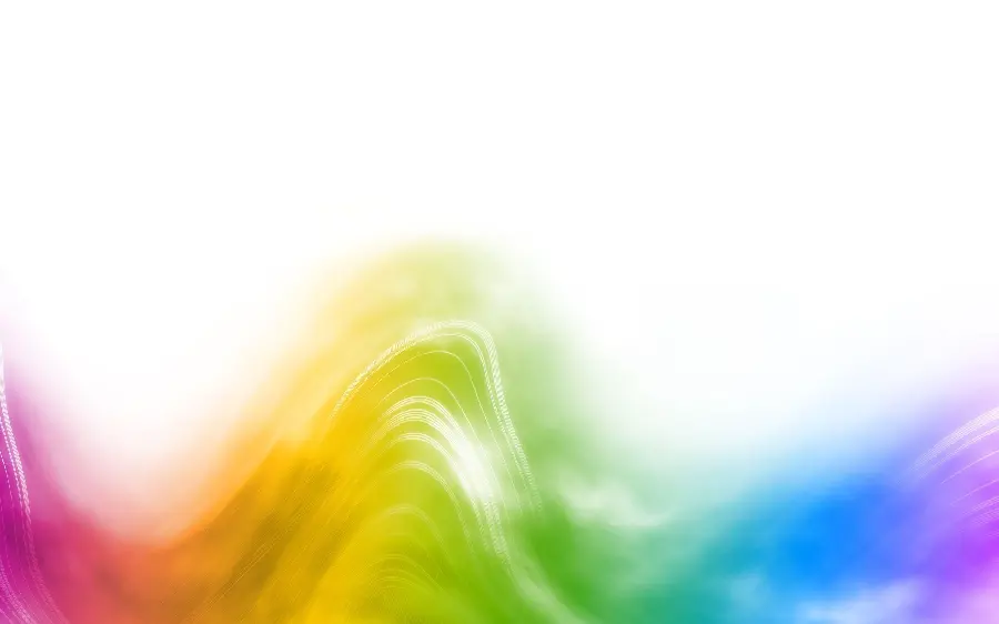Simple and artistic 3D abstract image with white background