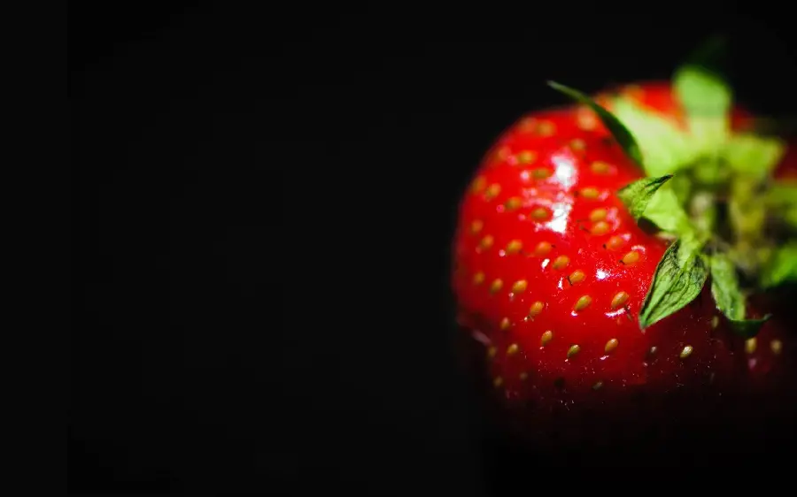 Amazing and delicious stock photo of natural strawberries in high quality