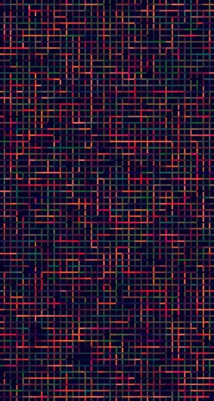 Simple and interesting abstract wallpaper with colored lines 