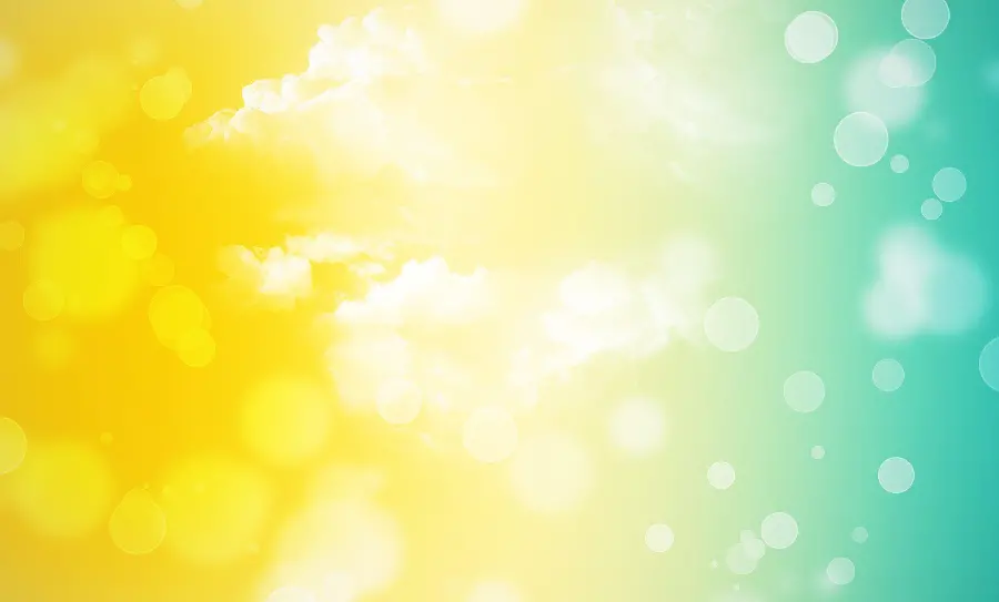 Happy and colorful abstract 3D wallpaper for computer background