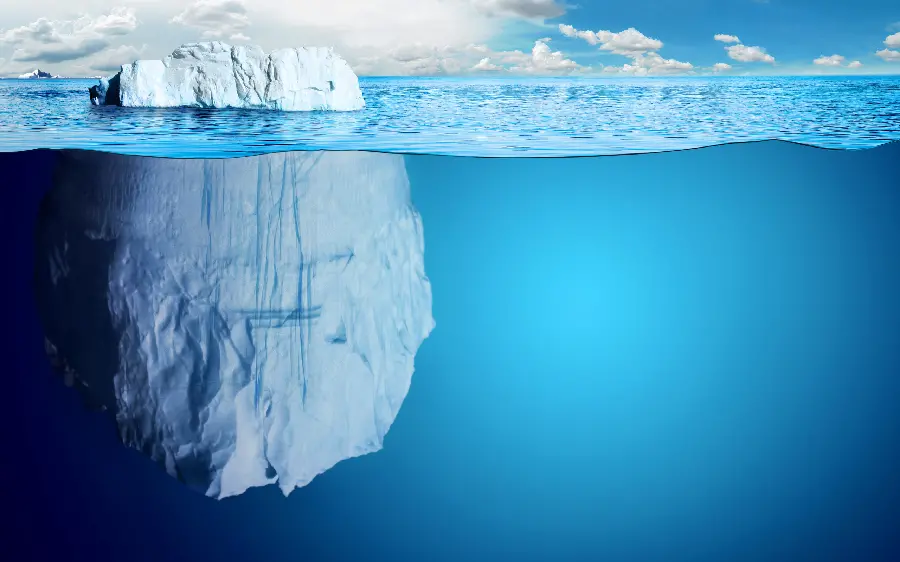  Image of the iceberg of the ecosystem on LinkedIn
