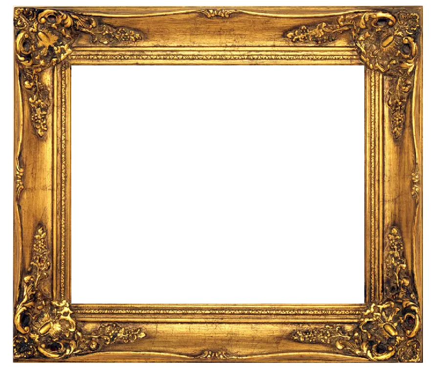 The best wooden picture frame in png format suitable for use in Inshot and Photoshop