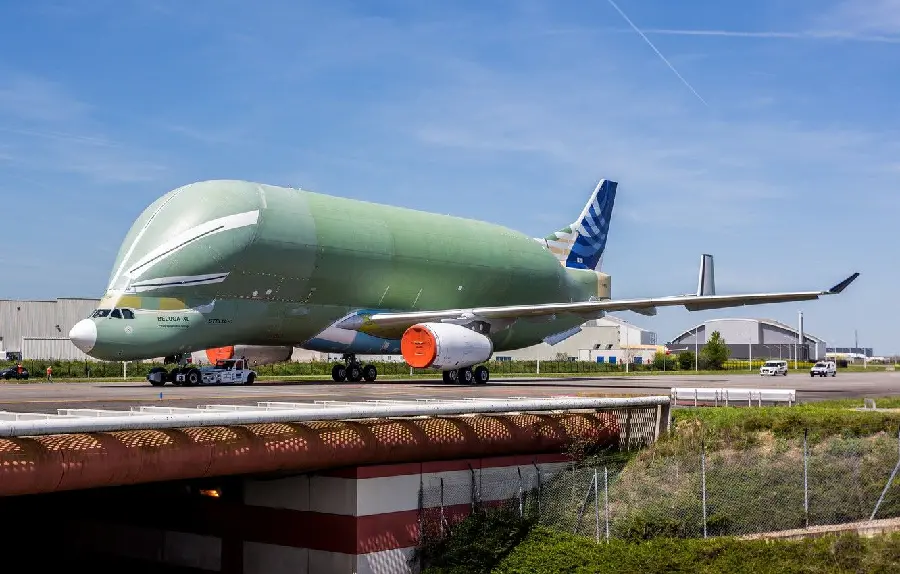 Photo of the Airbus Beluga XL for air cargo transportation