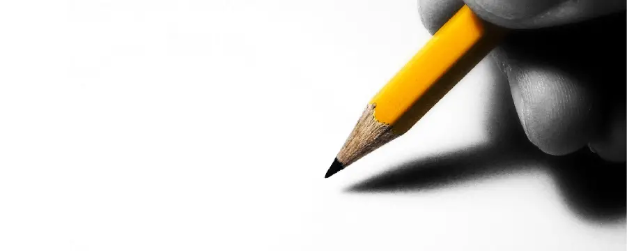 Amazing and beautiful wallpaper of black pencil in hand 