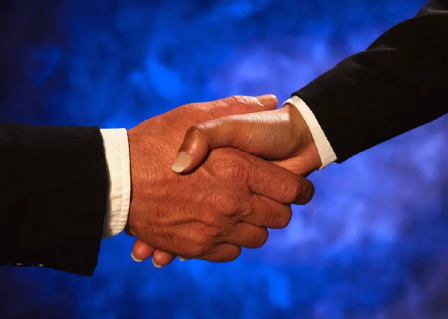 Download stock photo of handshake suitable for printing without loss of quality