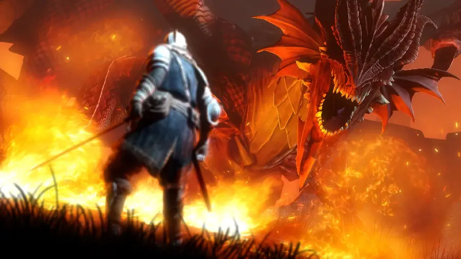 Profile image of a destructive dragon with fire erupting from its mouth