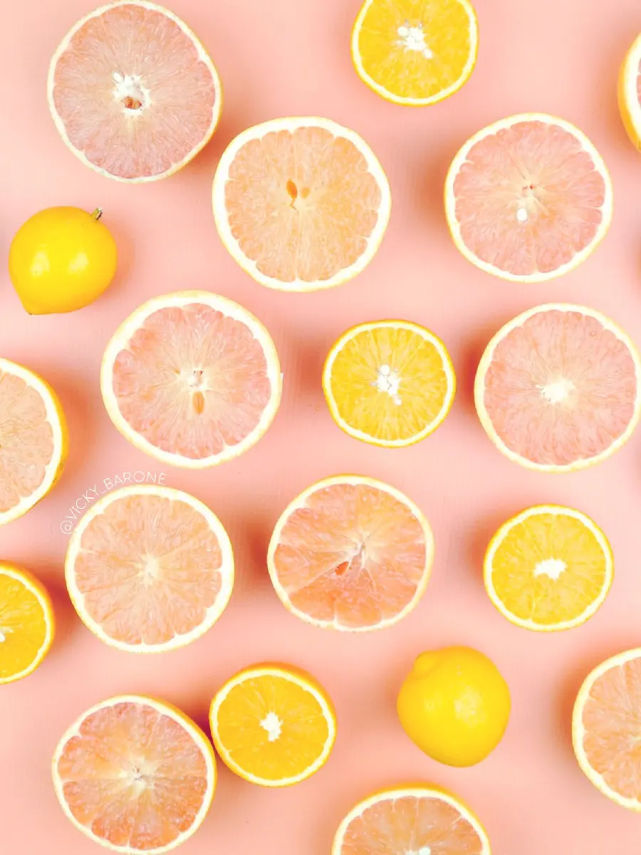 Awesome and Amazing Image of a Sliced ​​Grapefruit