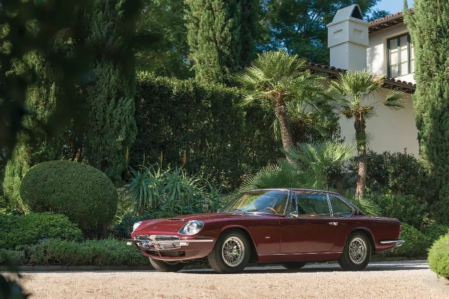 Beautiful picture of an interesting livery car next to green trees 