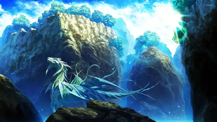 The most downloaded spectacular image of a free cartoon and fantasy ice dragon