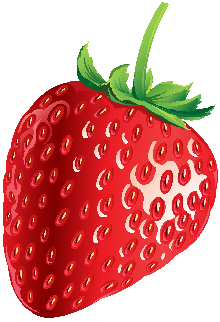 Strawberry quality photo in PNG format