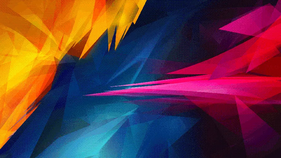Amazing Abstract Wallpaper with 3D Color Combinations 