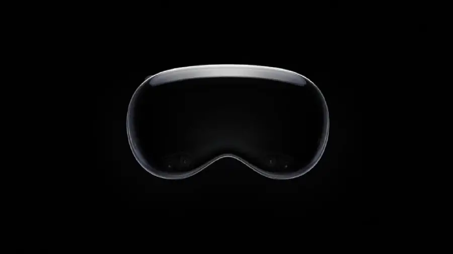 The most famous photo of the Apple Vision Pro mixed reality headset