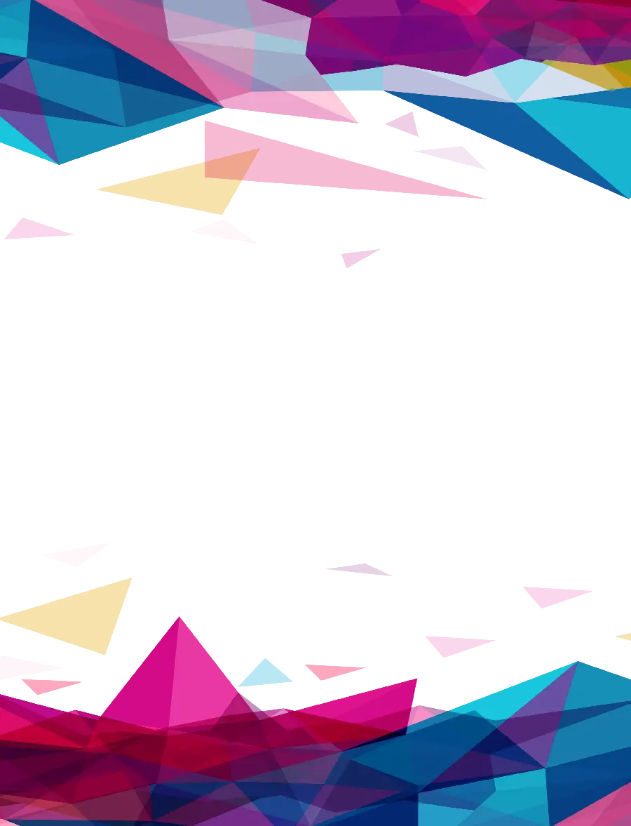 Colored png template for editing language learning content on Instagram