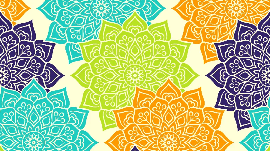 Download Free Traditional Leaf Design Wallpaper