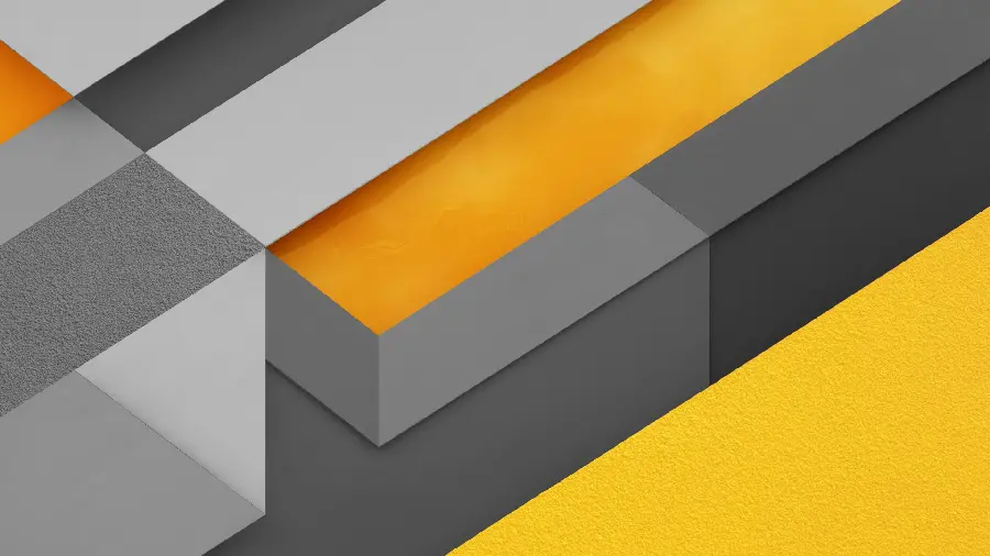 Stylish background for a laptop or computer with gold and gray squares