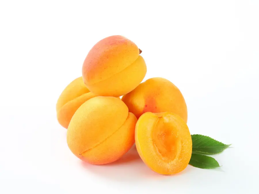 Unique wallpaper of ripe and delicious apricots in high quality