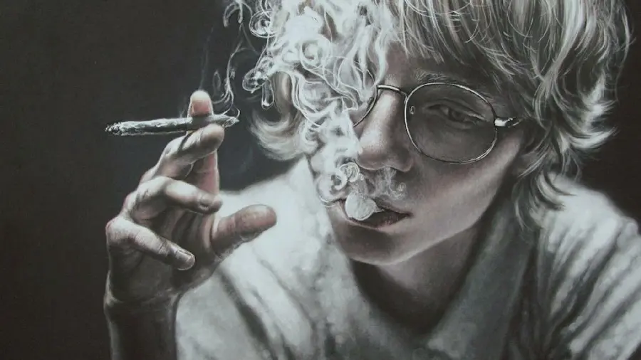 A modern and conceptual painting in the style of realism suitable for printing paintings and posters