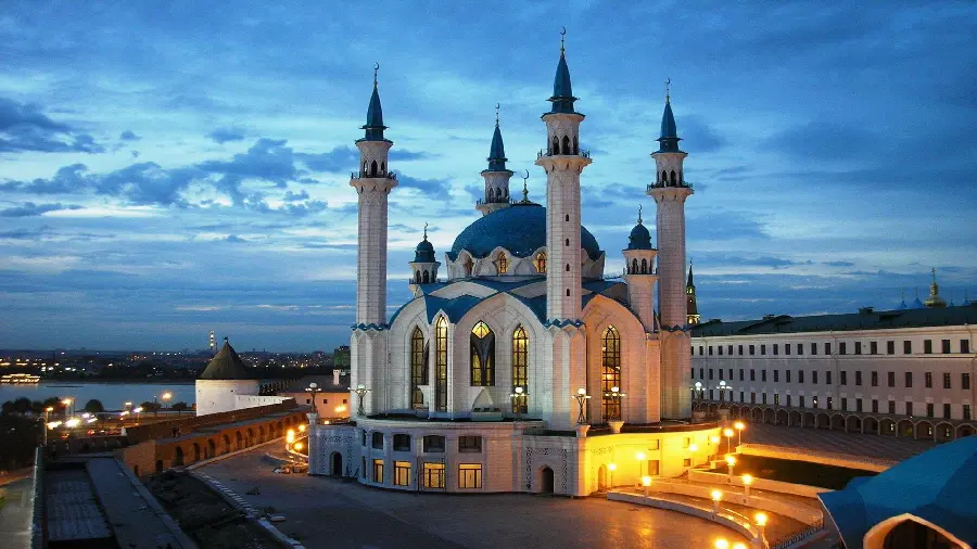 Picture of the most beautiful mosque in the world for Muslim profiles