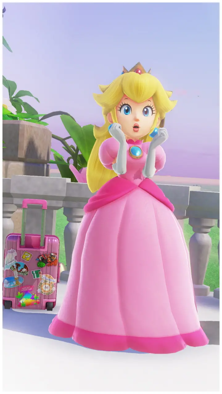 New free and high quality Princess Peach image suitable for Android wallpaper 