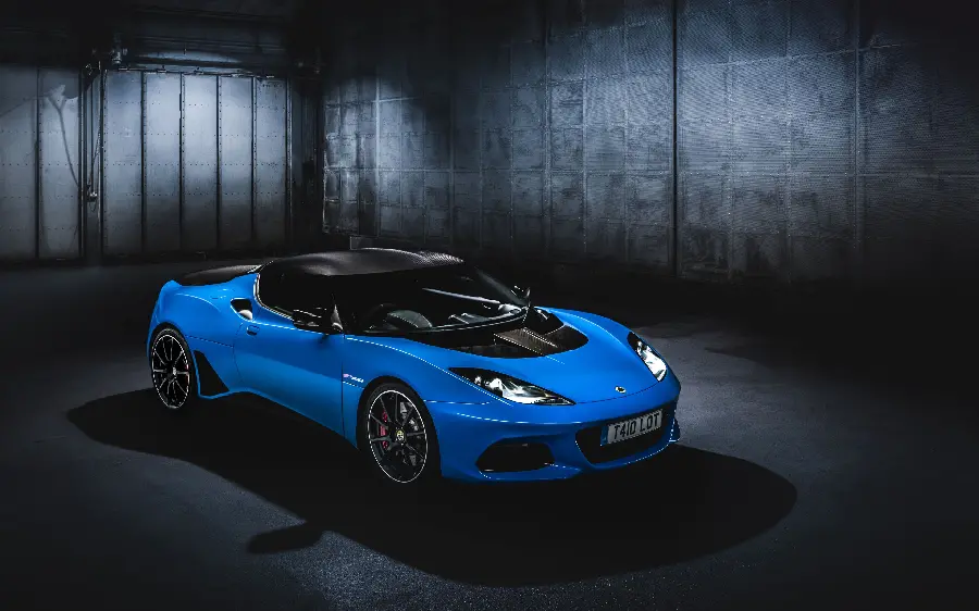 Dream Picture of Evora Lotus GT 410 Sport Car in Carbon Blue