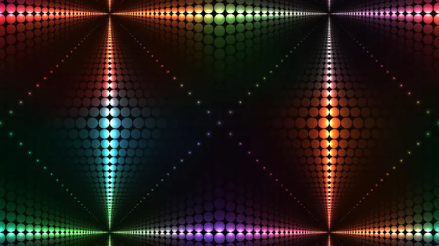 Download a laptop background with small and colorful balls