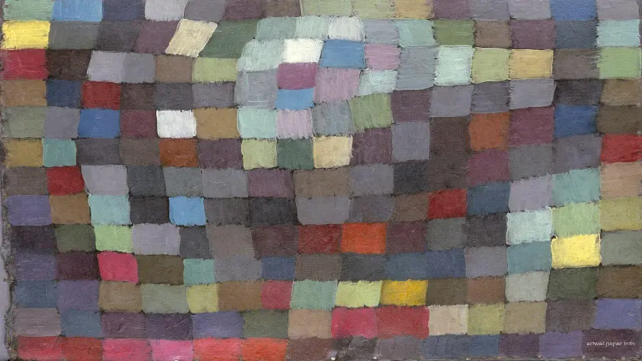 Temple Gardens painting fine art amrica by Paul Klee