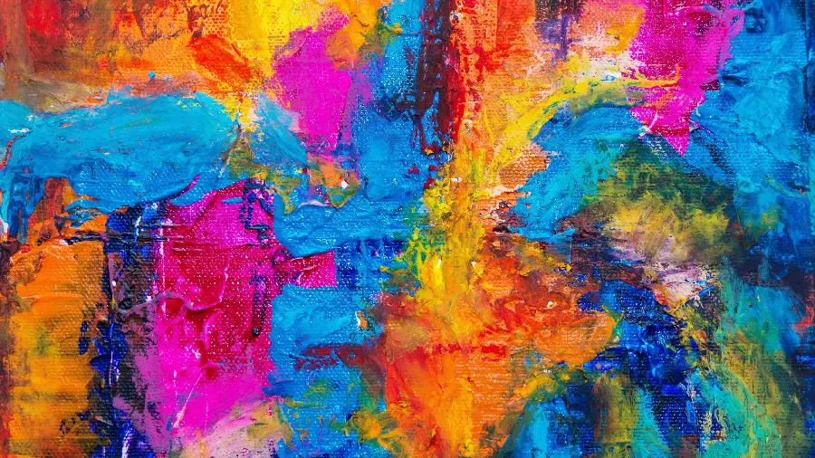 Stock image of abstract expressionism painting for poster printing and decorative painting 