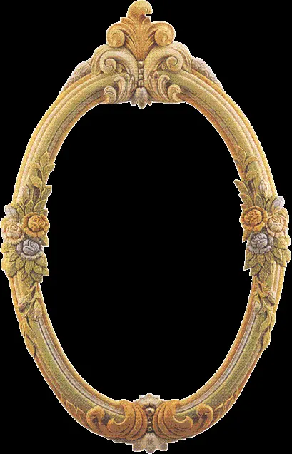 Excellent quality png oval photo frame for InShot and Photoshop