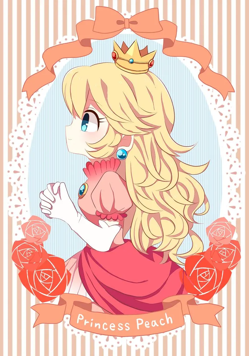 Download the most beautiful photo of Princess Peach for girls' backgrounds 