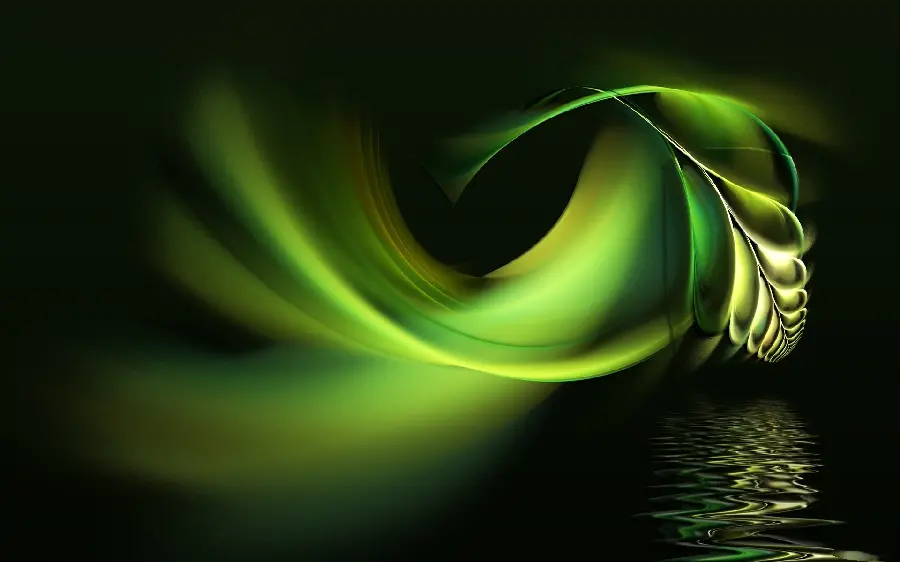 Green Laptop Art Background Photo with Colors Special for Pinterest users' account content