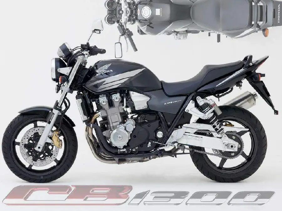 Free download of the famous Honda CB motorcycle image in high quality