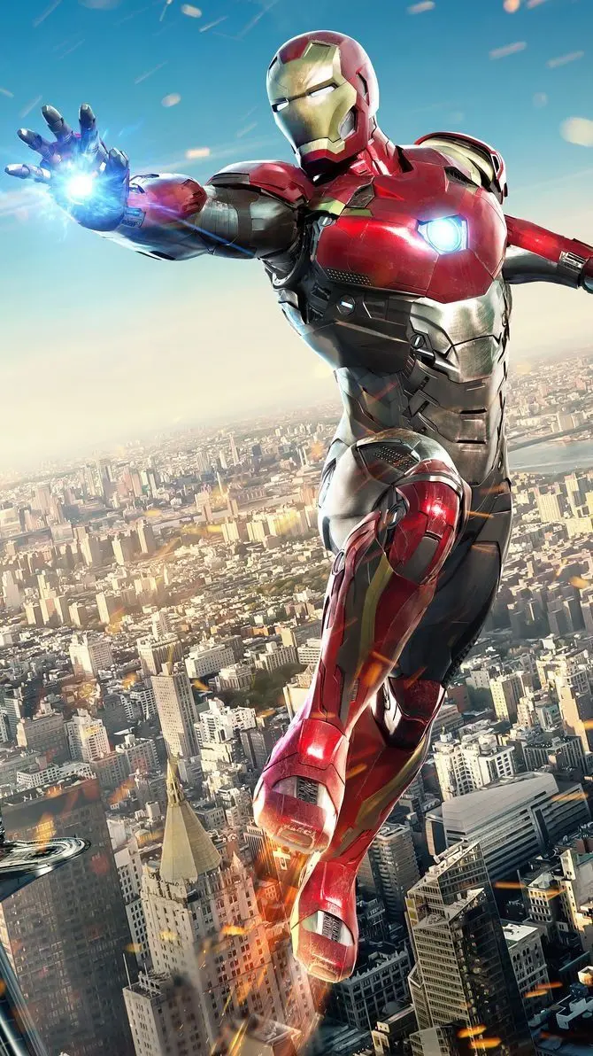 High Quality Iron Man Photo Suitable for Android Phones