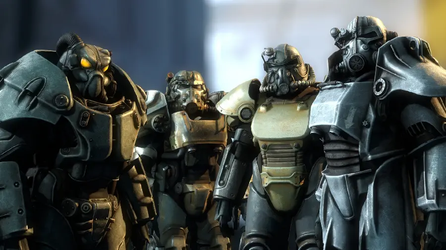 A very interesting and spectacular picture of a charming cartoon with iron characters