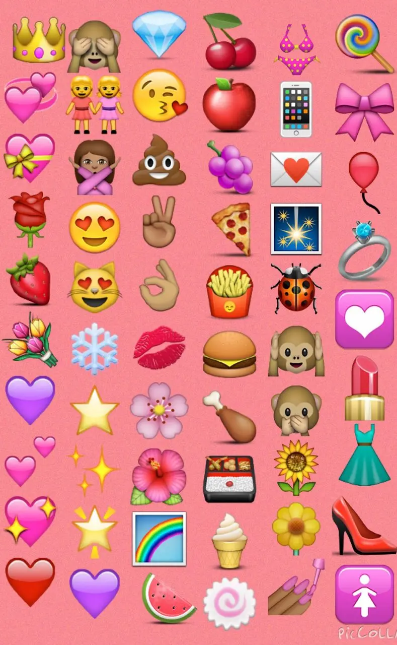A cool photo of famous and cute emojis with beautiful colors