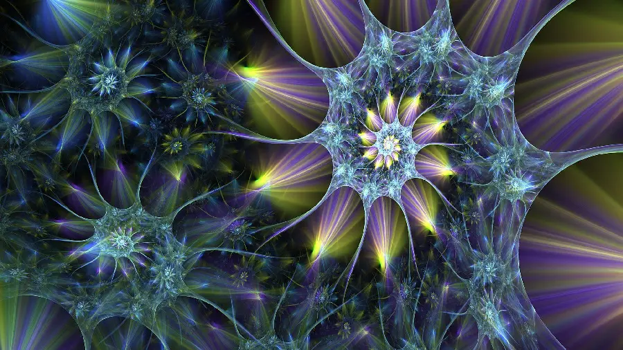 The most high-quality spectacular fractal image, a special art in mathematics 