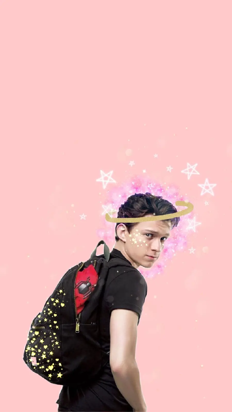 Download cute and fantasy photo of Tom Holland for wallpaper 