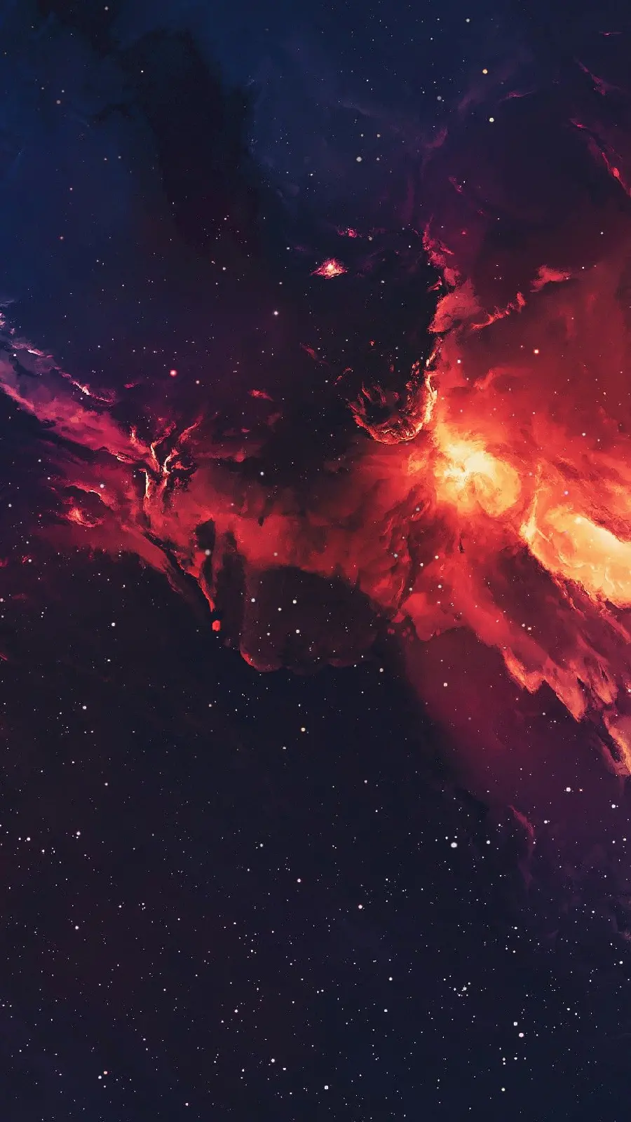 Download a very beautiful and interesting photo of the scary and gloomy sky 