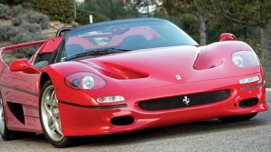 Download Red Ferrari Car Image in Full HD Quality for Poster Printing