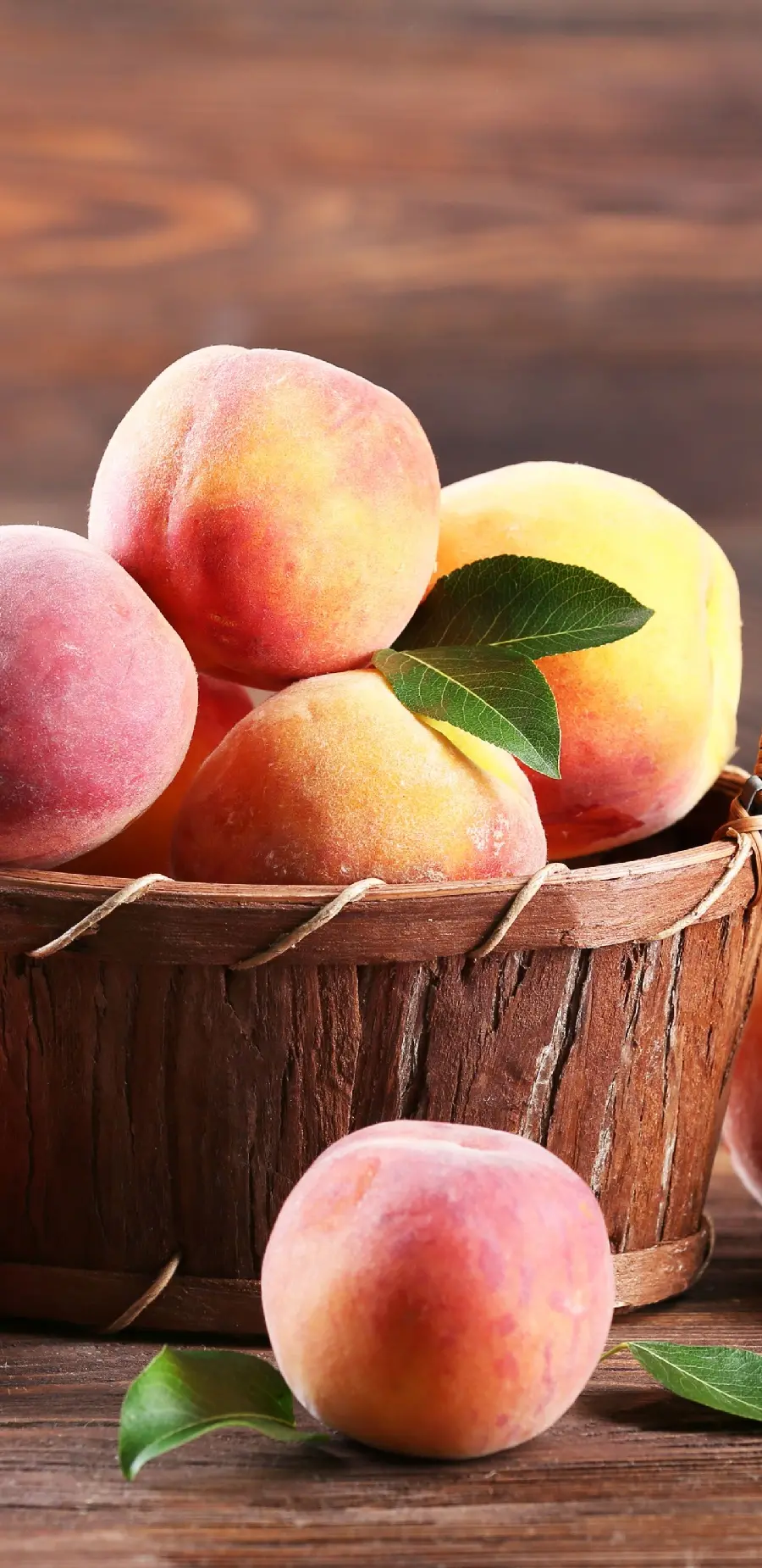 High quality file of juicy and ripe peach fruit for free use on the site