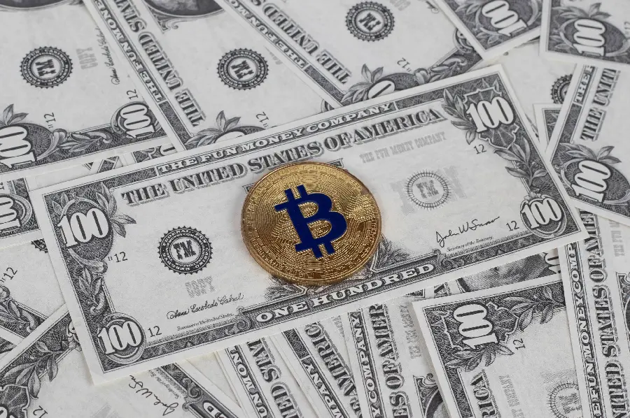 The Latest Stock Image of Gold Coins and American Banknotes Full HD 