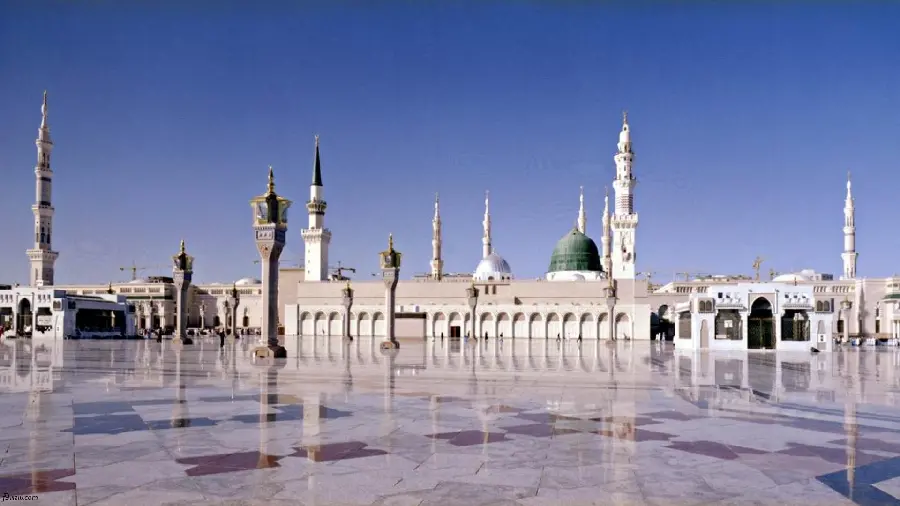 Inspiring Islamic Profile Picture from Masjid-un-Nabi, Medina
