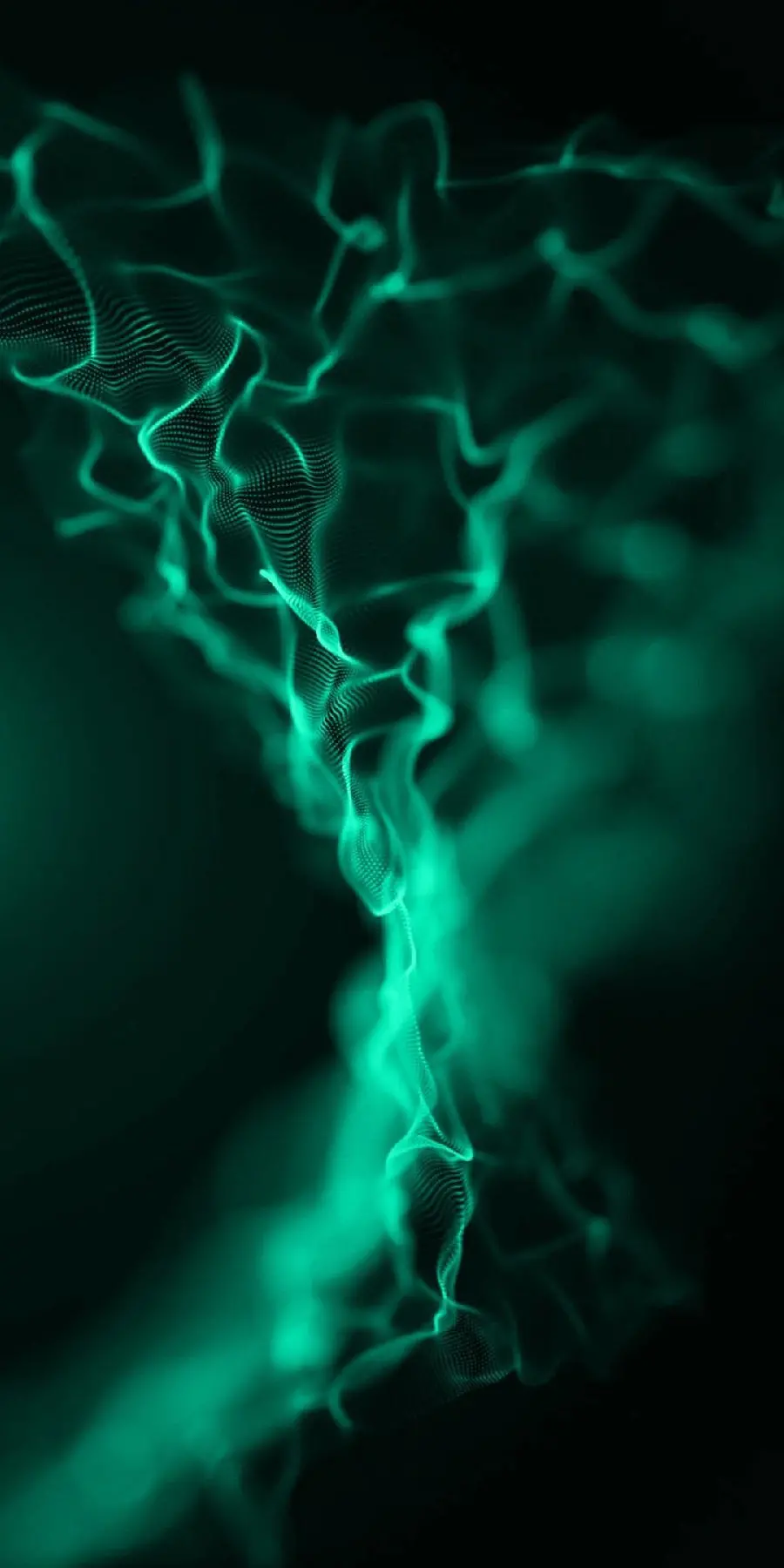 Download Dark Background with Blue Green Light
