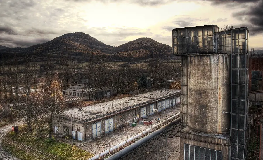 Download Scary Photo of Real Foreign Abandoned City for Use in Video Editing