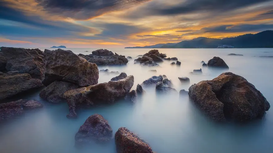 A relaxing and soulful background photo of the beauty of nature
